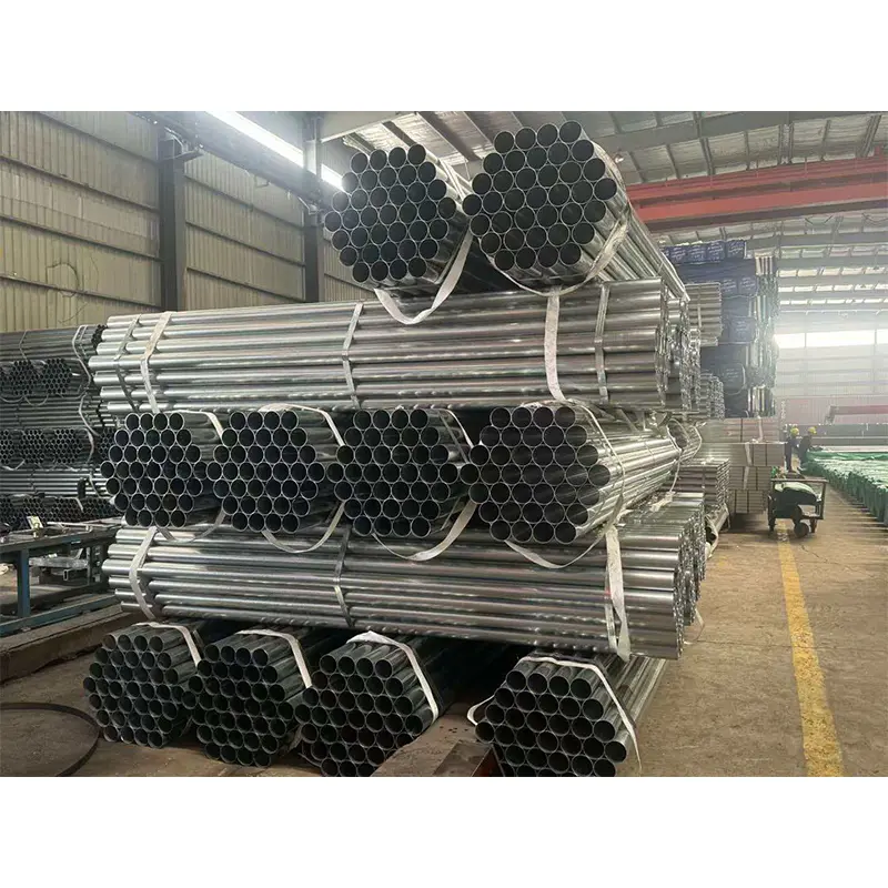 Ống thép tròn mạ kẽm nhúng nóng tường mỏng Ống thép tròn mạ kẽm nhúng nóng tường mỏng